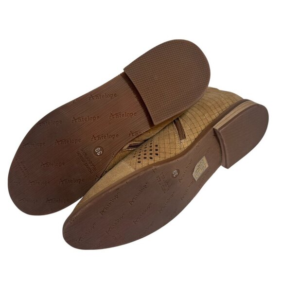 Antelope Women’s Keeton Booties Sz. 39 Anthropologie Sundance New - Picture 6 of 6